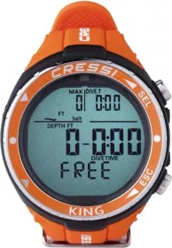 Cressi King Tauchcomputer orange