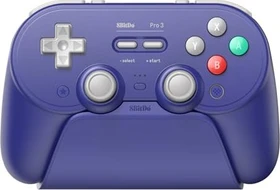 8BitDo Pro 3 Gamepad violett (Switch 2/Switch/PC/MAC/SteamOS/iOS/Android)