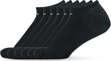 Nike Everyday Lightweight No-Show Socken schwarz/weiß, 6 Paare