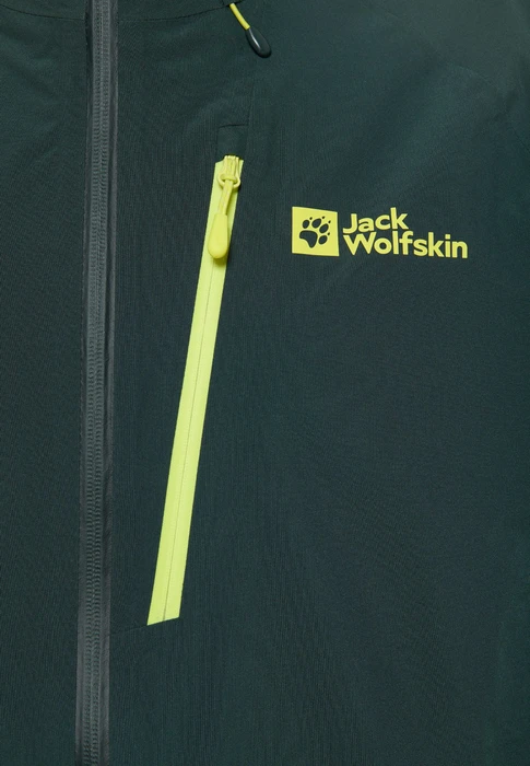 Jack Wolfskin Eagle Peak 2l Funktionsjacke black olive (Herren)