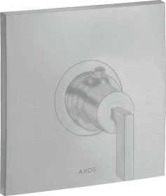 Hansgrohe Axor Citterio Thermostat HighFlow Unterputz mit Hebelgriff brushed chrome