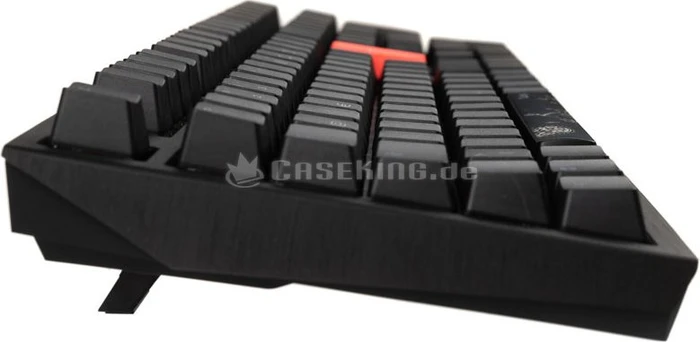 Ducky Shine 7 PBT, LEDs RGB, Blackout Edition, schwarz, MX RGB BROWN, USB, US