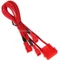 BitFenix Molex auf 3-Pin Adapter, sleeved, 20cm, rot Vorschaubild
