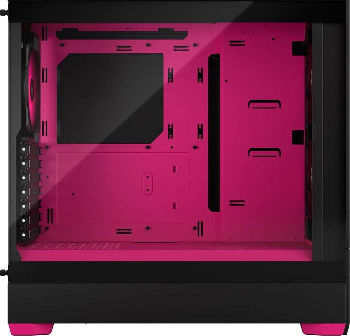 Fractal Design Pop Air RGB Magenta Core TG Clear Tint, Glasfenster
