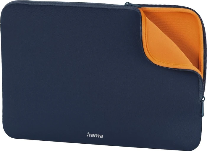 Hama 15.6" Notebook-Sleeve Neoprene, blau/orange