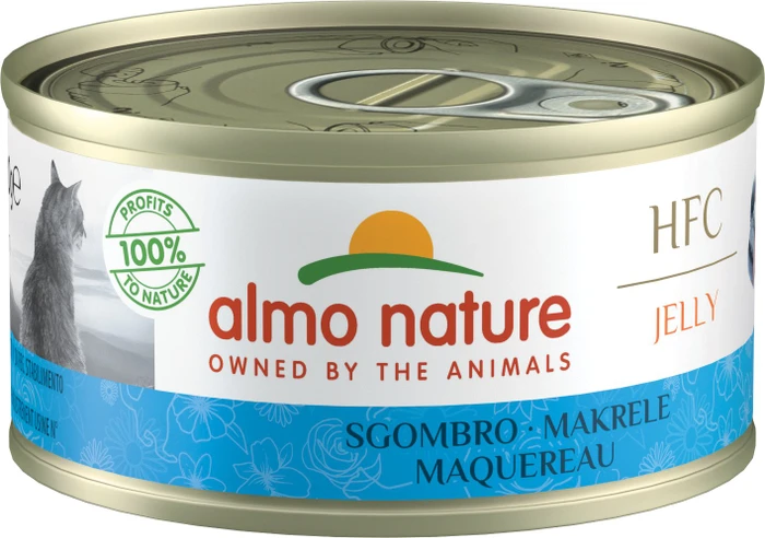 almo nature HFC Jelly Cats, Makrele, 1.68kg (24x 70g)