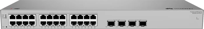 Huawei eKit SME Network eKitEngine S220S Series Rackmount Gigabit Managed Switch, 24x RJ-45, 2x SFP, 2x SFP+