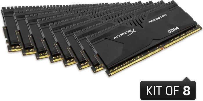 Kingston HyperX Predator UDIMM 64GB Kit, DDR4-2800, CL14-15-15, 2R