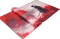 Marvo Monka Zowa XXL Gaming Mousepad, 1200x600mm, Samurai-Motiv rot/schwarz Vorschaubild