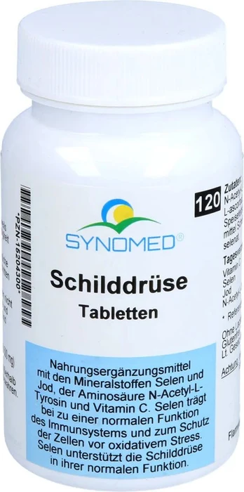 Synomed Schilddrüse Tabletten, 120 Stück