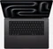Apple MacBook Pro 16.2", Space Black, M3 Pro - 12 Core CPU / 18 Core GPU, 36GB RAM, 1TB SSD, US [2023] Vorschaubild