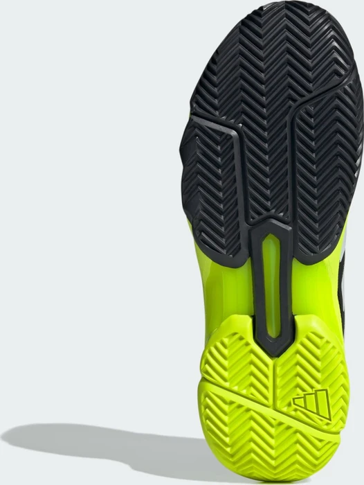 adidas CourtJam Control 3 carbon/zero metalic/lucid lemon