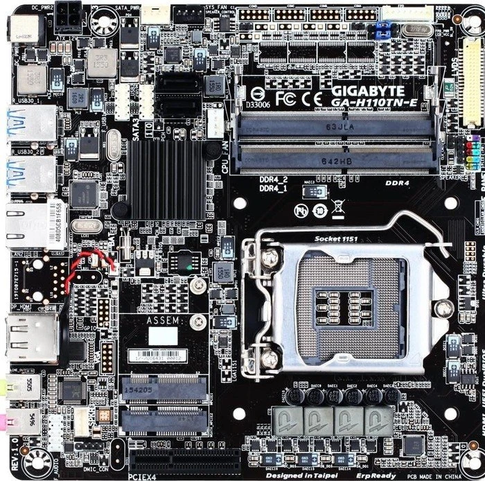 GIGABYTE GA-H110TN-E (Intel 1151)