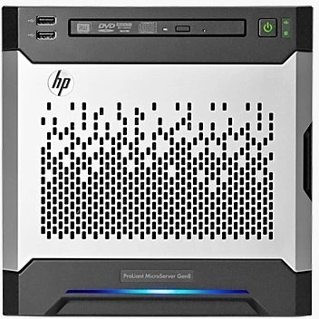 HPE ProLiant MicroServer Gen8, Celeron G1610T, 2GB RAM