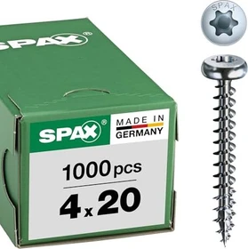Spax WIROX A9J 4CUT T-STAR plus T20 Universalschraube, 4x20mm, 1000 Stück
