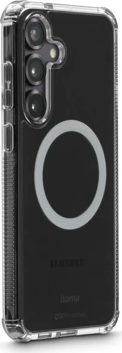 Hama Handyhülle Extreme Protect magnetisch für Samsung Galaxy S25+ transparent