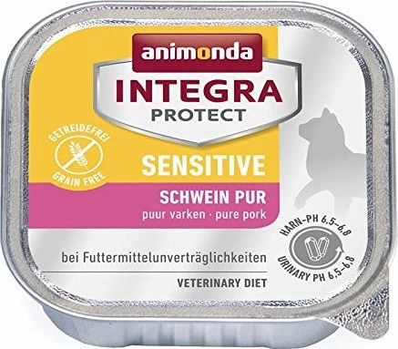 animonda Integra Sensitive Schwein Pur, 1.60kg (16x 100g)
