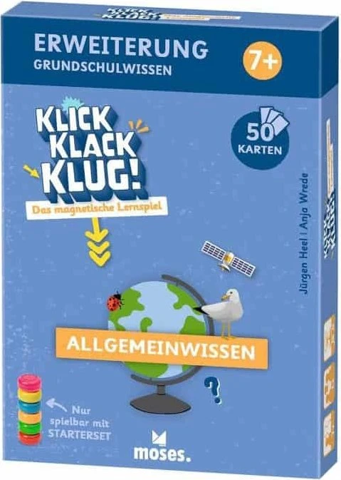 Klick Klack Klug Erweiterungsset Allgemeinwissen ab 7 Jahren