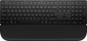 HP 580K Dual-Mode mit Handballenauflage Keyboard, schwarz, USB/Bluetooth, DE (BD5F6AA#ABD)