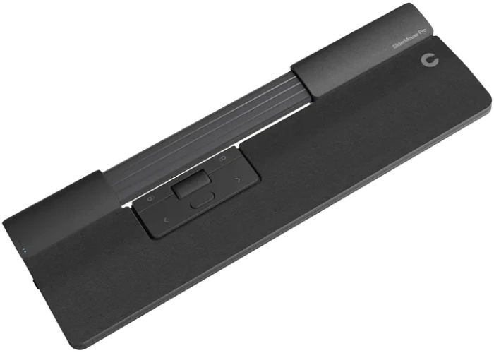 Contour Design SliderMouse Pro Slim Wireless Wrist, Vegan Leather, USB/Bluetooth