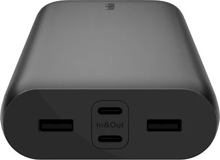 Belkin BoostCharge 4-Port Powerbank 26K mit PD (32W) schwarz
