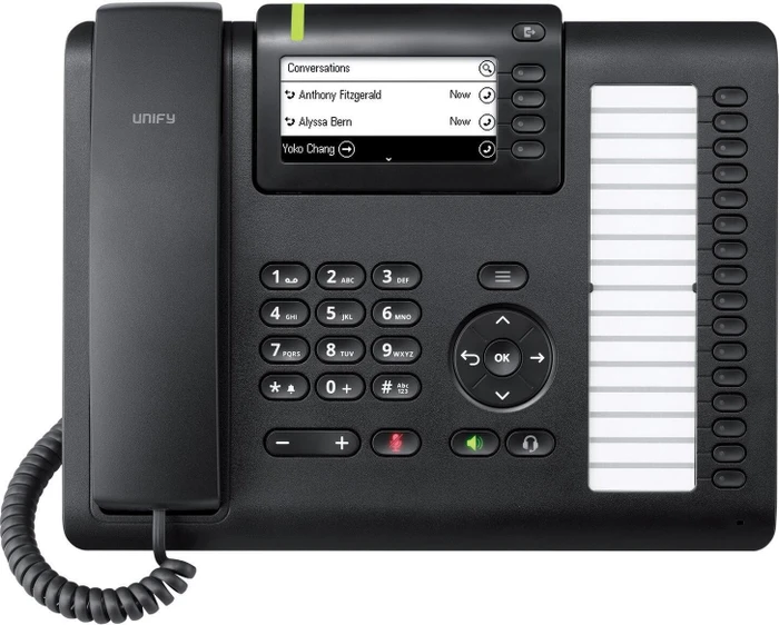 Unify OpenScape Desk Phone CP400 schwarz