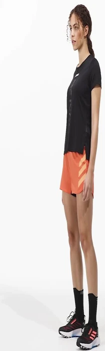 adidas Terrex Agravic Trail Laufshirt kurzarm schwarz (Damen)