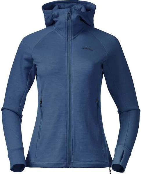 Bergans Ulstein Wool Hood Funktionsjacke north sea blue (Damen)