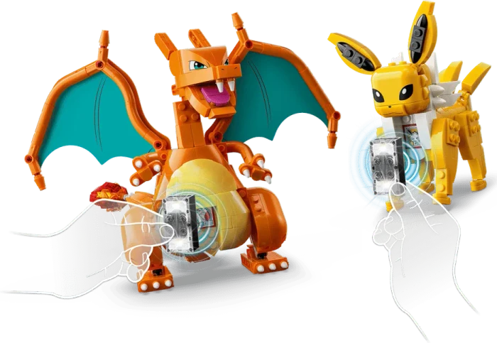 LEGO Pokémon SMART Play - Ultimativer Showdown zwischen Glurak und Blitza