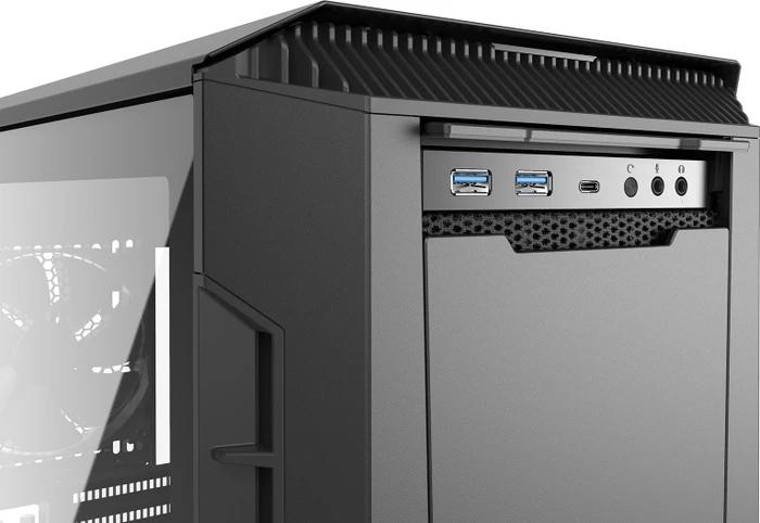 Phanteks Eclipse P600S Satin Black, schwarz, Glasfenster, schallgedämmt