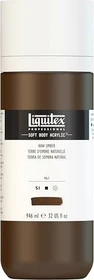 Liquitex Professional Soft Body Acrylic raw umber, 946ml