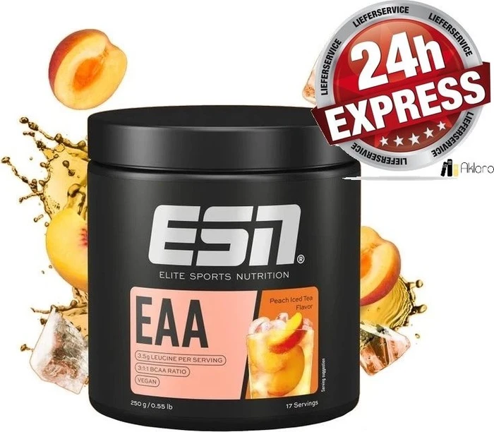 ESN EAA Fresh Peach Iced Tea 500g