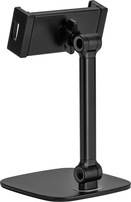 InLine Tablet Tischhalterung mit Standfuß schwarz, Tablet-Stand 4.7-12.9"
