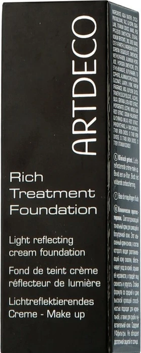 Artdeco Rich Treatment Foundation 28 light porcelain, 20ml