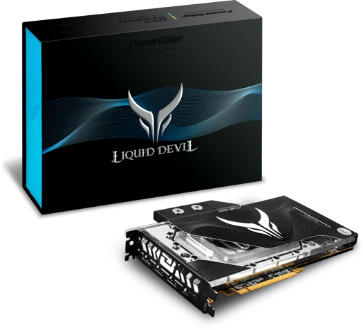 PowerColor Liquid Devil Radeon RX 6800 XT, 16GB GDDR6, HDMI, USB-C, 2x DP