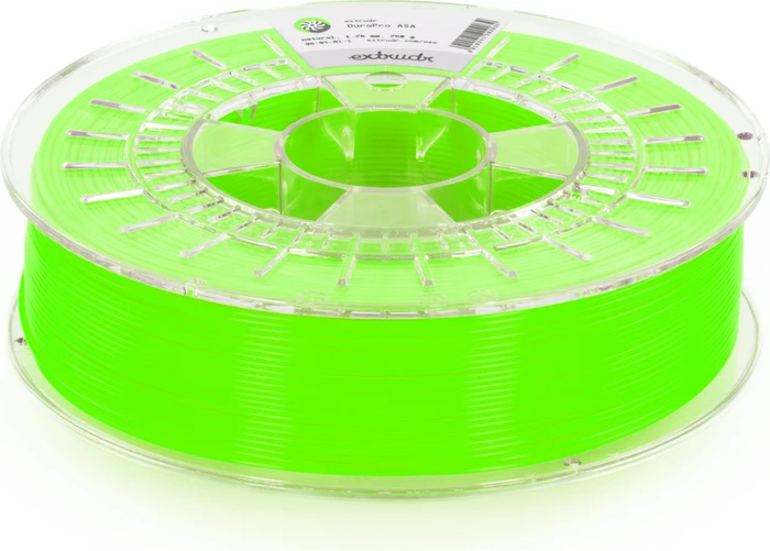 Extrudr DuraPro ASA, neon grün, Spule, 1.75mm, 750g