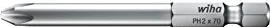 Wiha Professional 7041 Z Kreuzschlitz Bit 1/4", PH3x70mm, 1 Stück