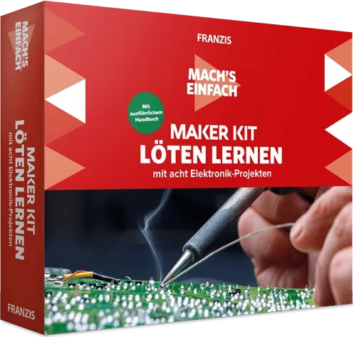Franzis Maker Kit Löten lernen