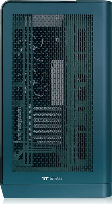 Thermaltake View 390 Air Transformative Teal, grün, Glasfenster
