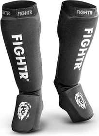 Fightr Kickboxen Protect Schienbeinschutz schwarz