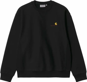 Carhartt American Script Sweat Sweatshirt schwarz (Herren)