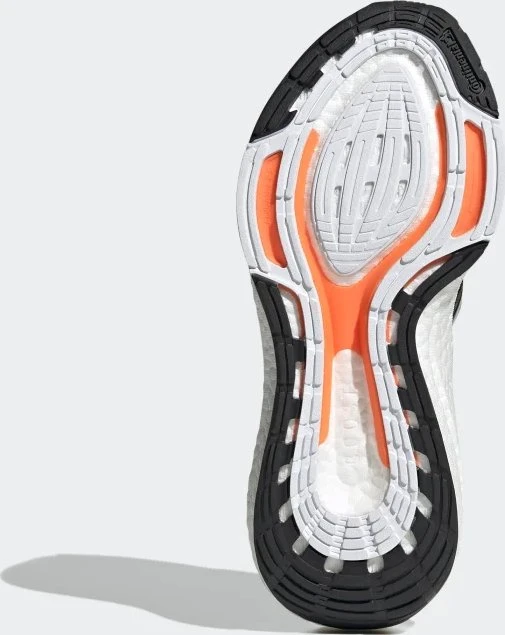 adidas Ultraboost 22 core black/cloud white/signal orange (Damen)
