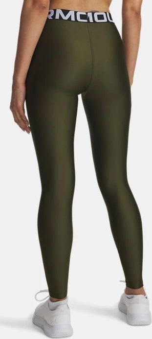 Under Armour HeatGear Hose lang expedition green/white (Damen)