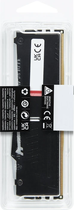 Kingston FURY Beast RGB schwarz UDIMM 8GB, DDR5-6000, CL30-36-36, 1RX16