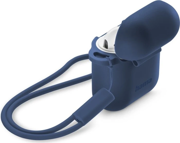 Hama Fantastic Feel Case für Apple AirPods 1/2 blau