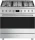Smeg Symphony C9GMXD2 Elektroherd mit Gas-Kochfeld