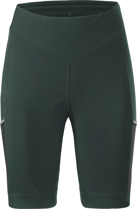 Löffler Tights Skys Gel Fahrradhose kurz forest (Damen)