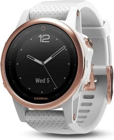 Garmin Fenix 5S Sapphire rosegold mit Silikonarmband (010-01685-17)