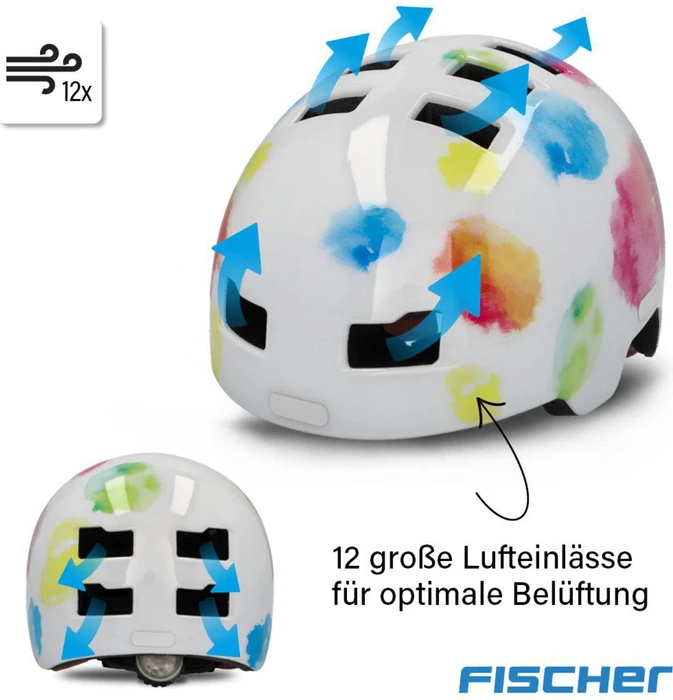 Fischer BMX Plus Splash Kinderhelm