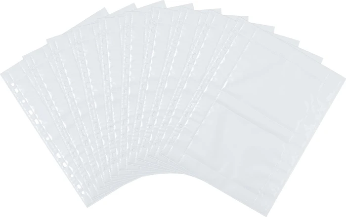 Herma Fotosichthüllen weiß, 100x150mm, quer, 250 Stück